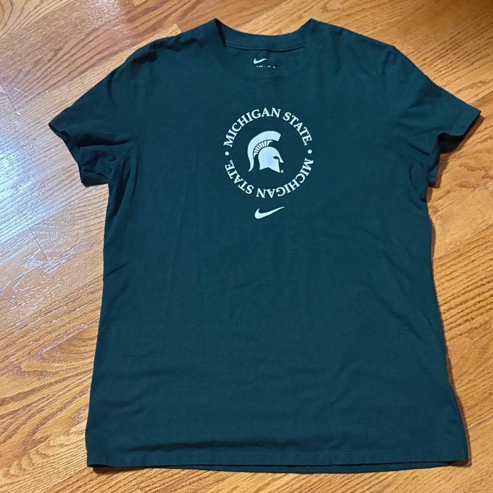 Nike Women’s Green Michigan State Tee